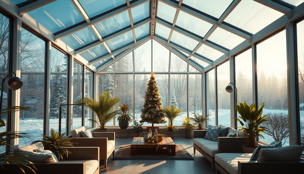 Licht und Raumqualität im Wintergarten