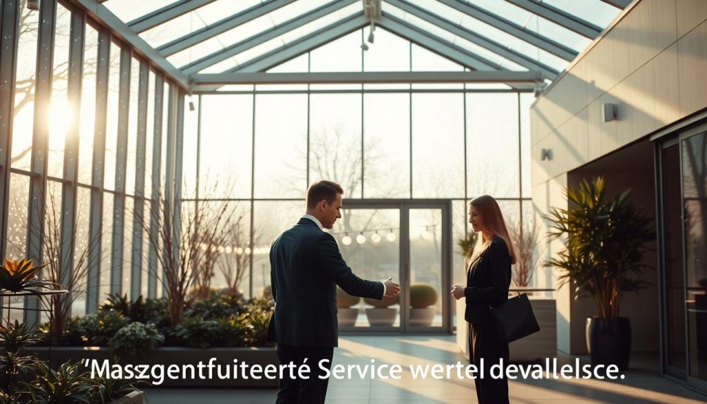 Maßgeschneiderte Serviceleistungen
